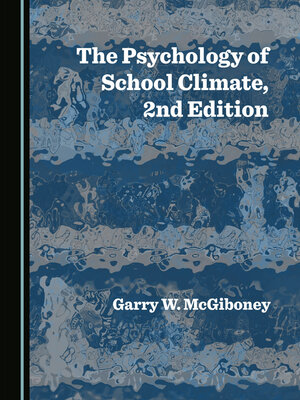 cover image of The Psychology of School Climate